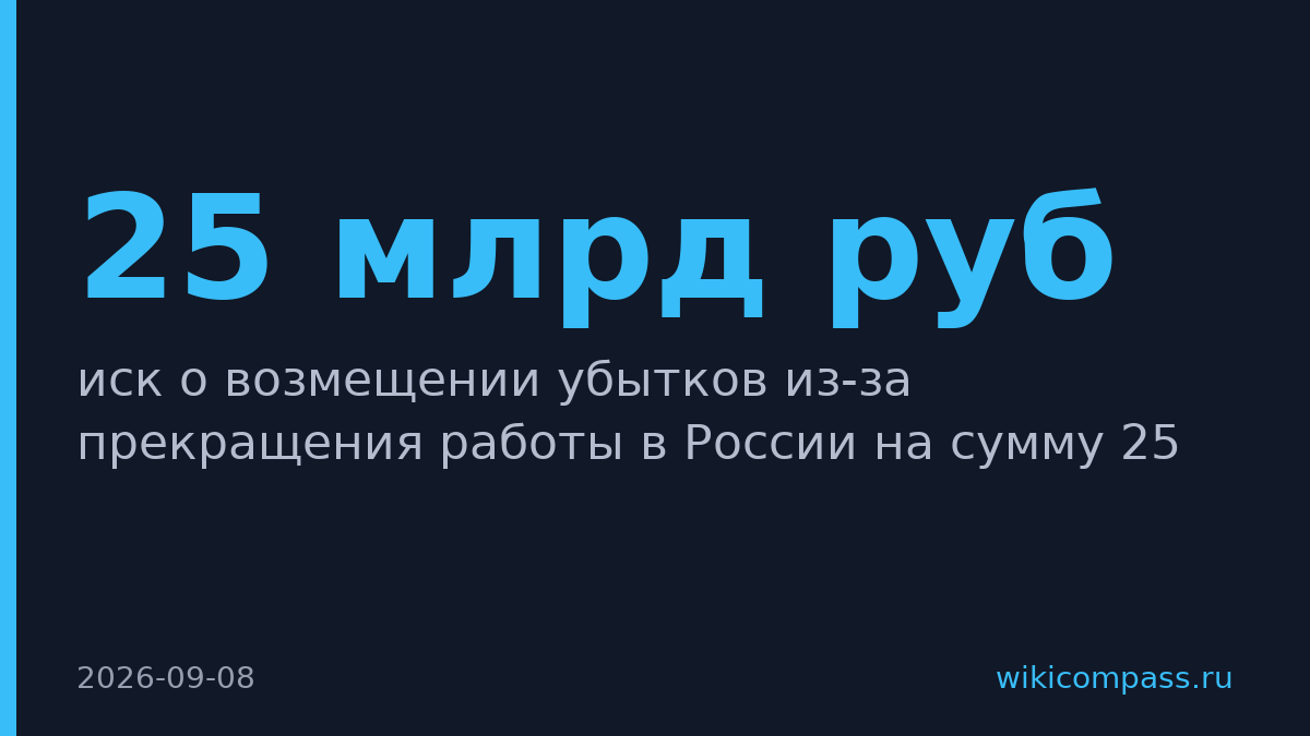 «Автодом» подал иск к BMW на 25 млрд руб. из-за ухода из России