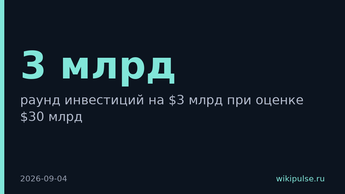 Crusoe привлекла $3 млрд при оценке $30 млрд