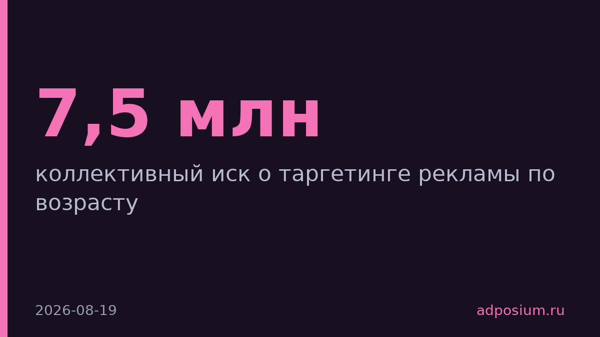 Google защищает возрастной таргетинг в суде против пожилых пользователей