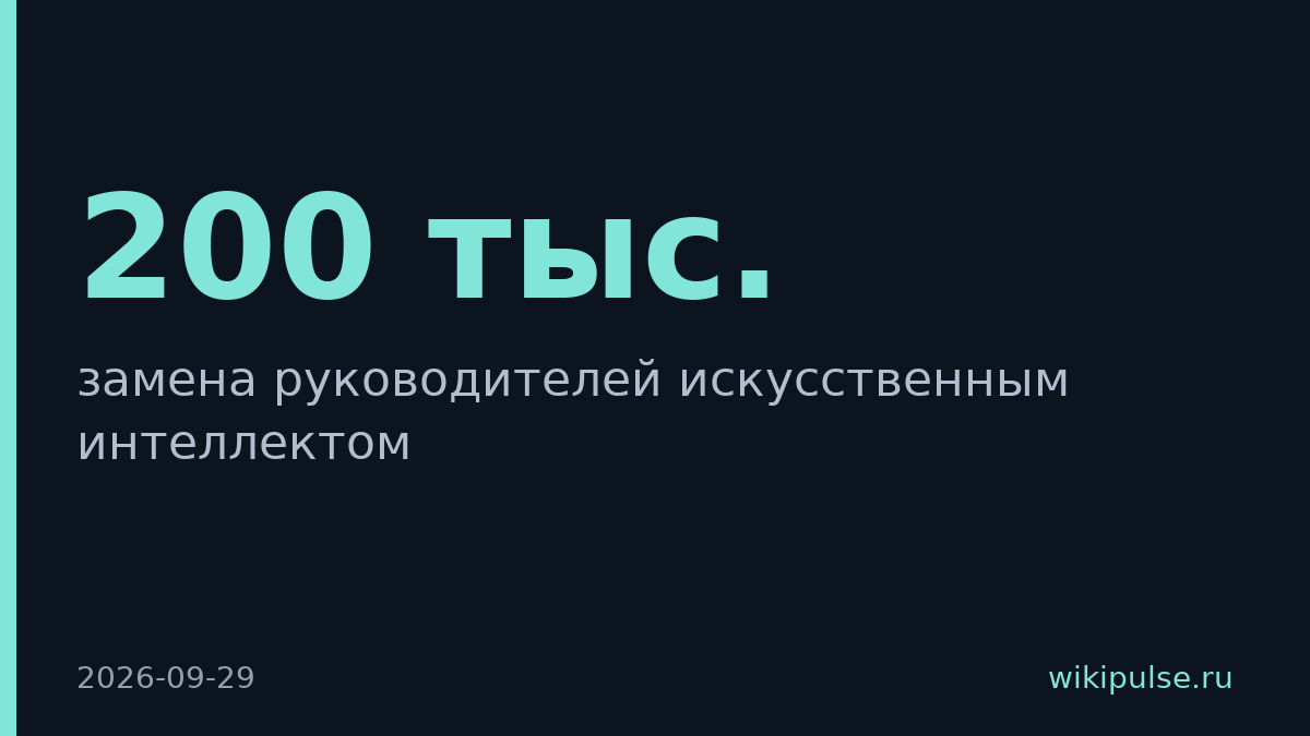 Греф не видит риска замены ИИ руководителей в течение десяти лет