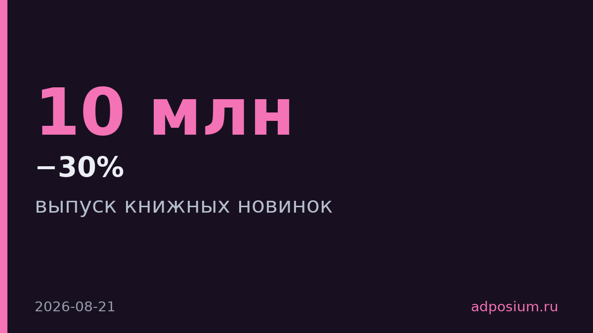 Издатели сократили выпуск книг после атак на склады Wildberries