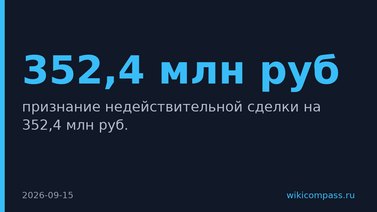 Конкурсный управляющий оспорил платёж Oracle на 352,4 млн руб