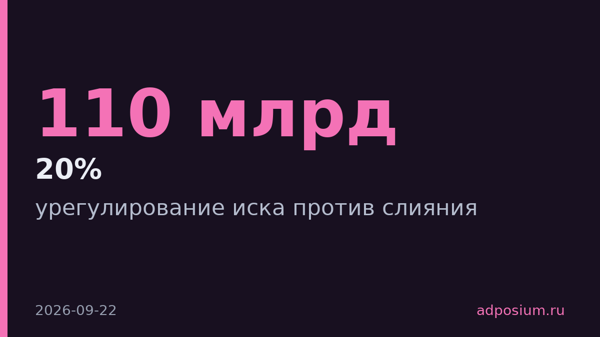 Paramount Skydance получила одобрение на слияние с Warner Bros за $110 млрд