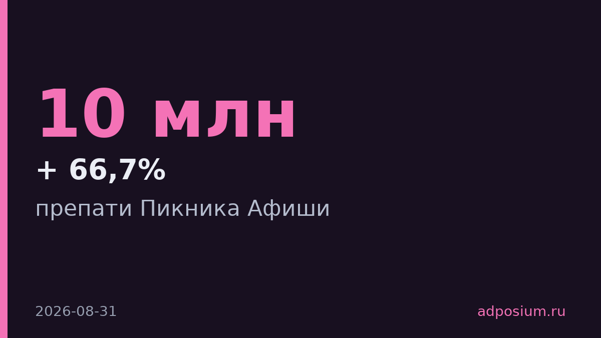 Пикник Афиши собрал 500 гостей на препати за три дня до фестиваля
