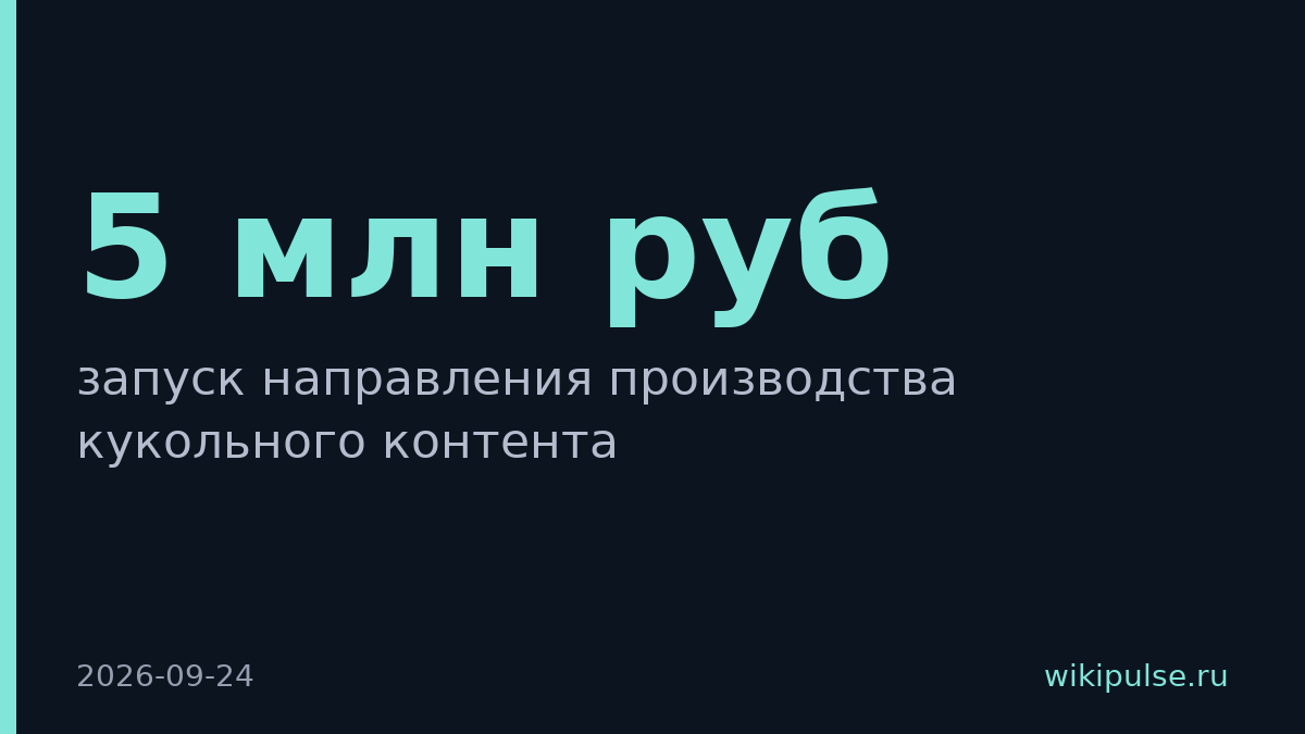 Red Carpet Studio запустит производство кукольного контента с 80 персонажами
