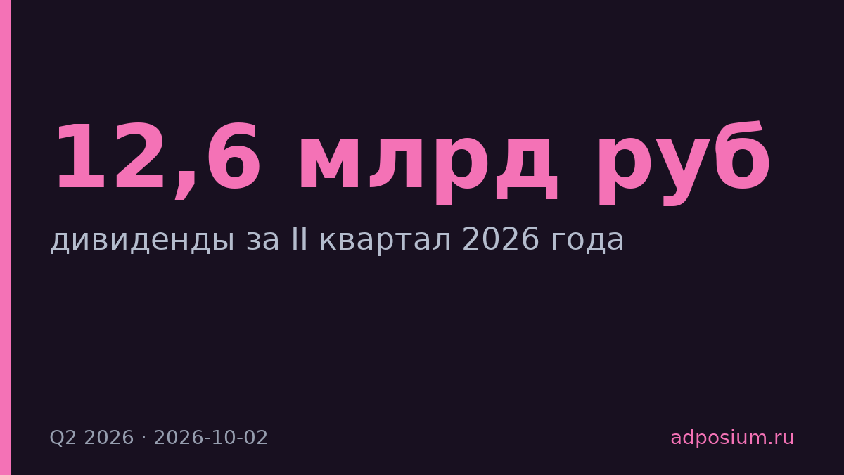 Т-Технологии выплатят акционерам 12,6 млрд рублей дивидендов
