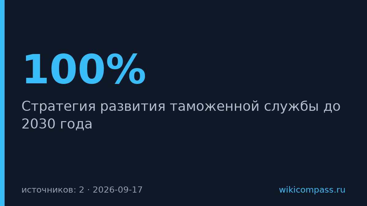 Таможня сократит досмотр грузов с 50 минут до 10 к 2027 году