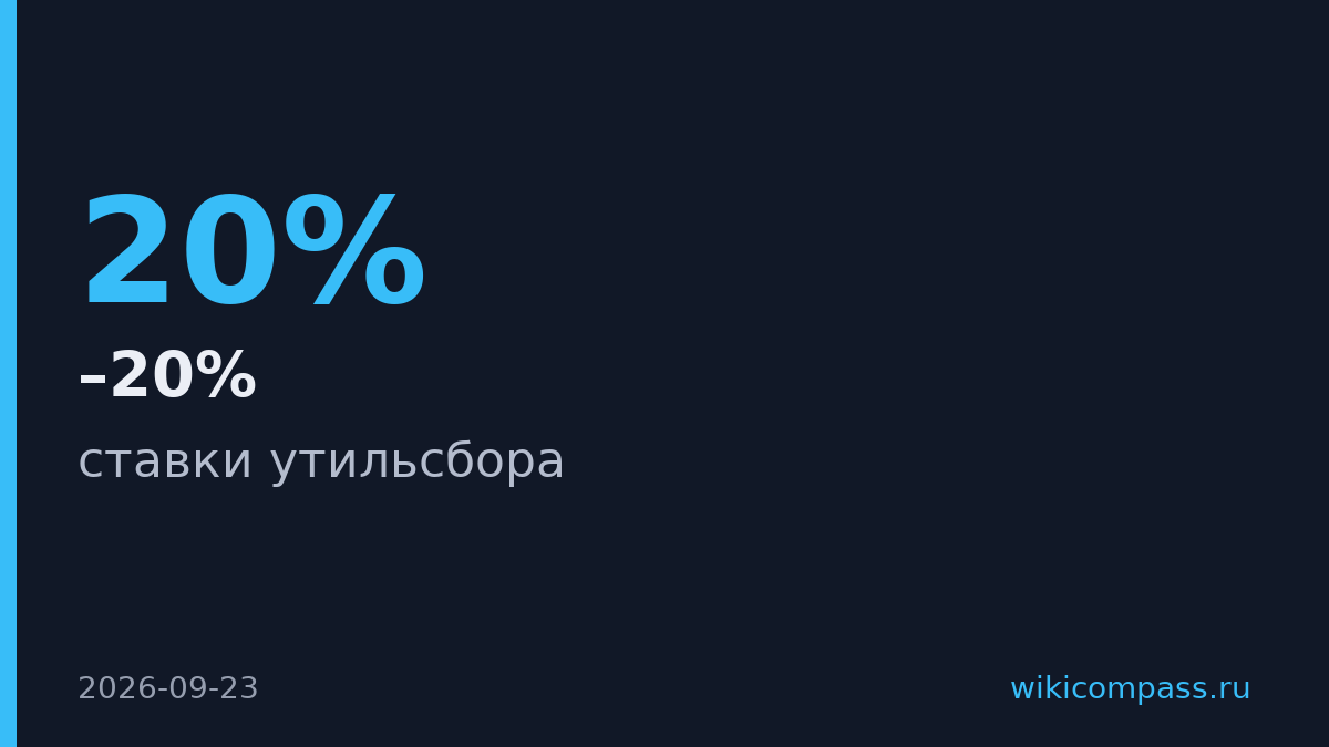 Утильсбор в России вырастет на 10–20% с января 2027 года