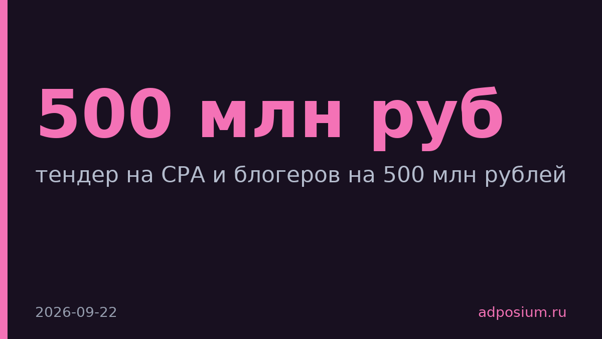 Wink потратит 500 млн на CPA и блогеров